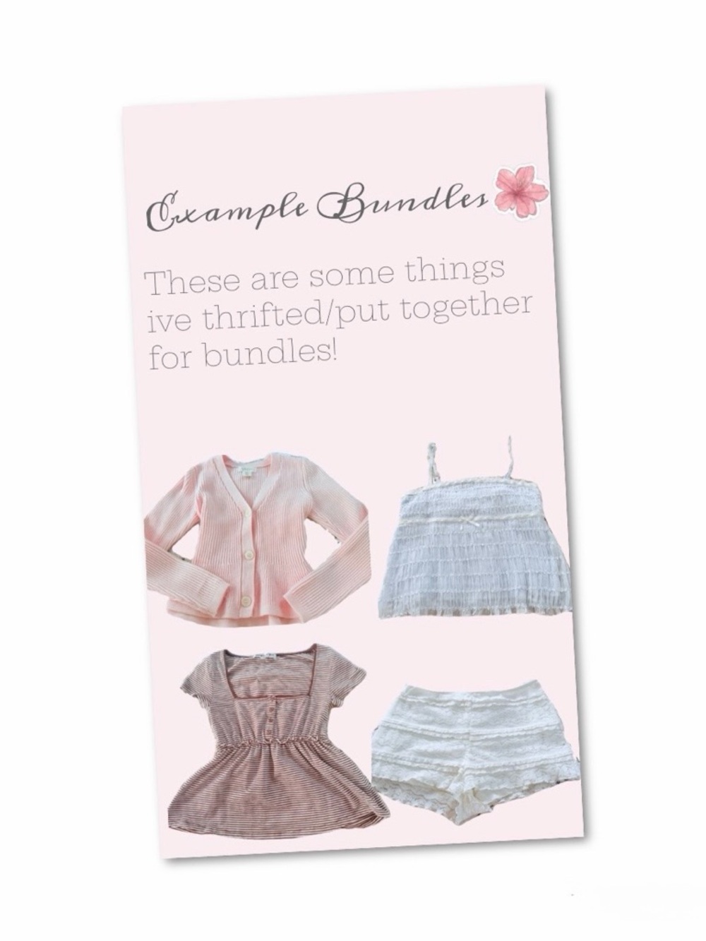 coquette medium bundle 💕
